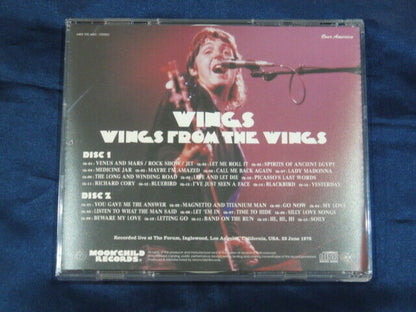 Paul McCartney Wings From The Wings B Cover 1976 CD 2 Discs Moonchild Records