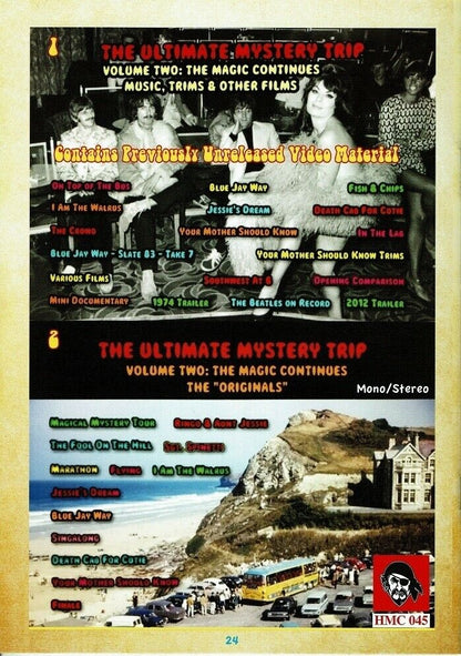 The Beatles The Ultimate Mystery Trip Vol.2 Magic Continues 2DVD TMOQ Gazette HMC