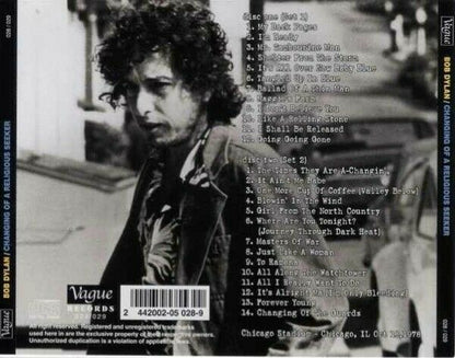 Bob Dylan Changing Of A Religious Seeker Chicago 1978 CD 2 Discs 26 Tracks F/S