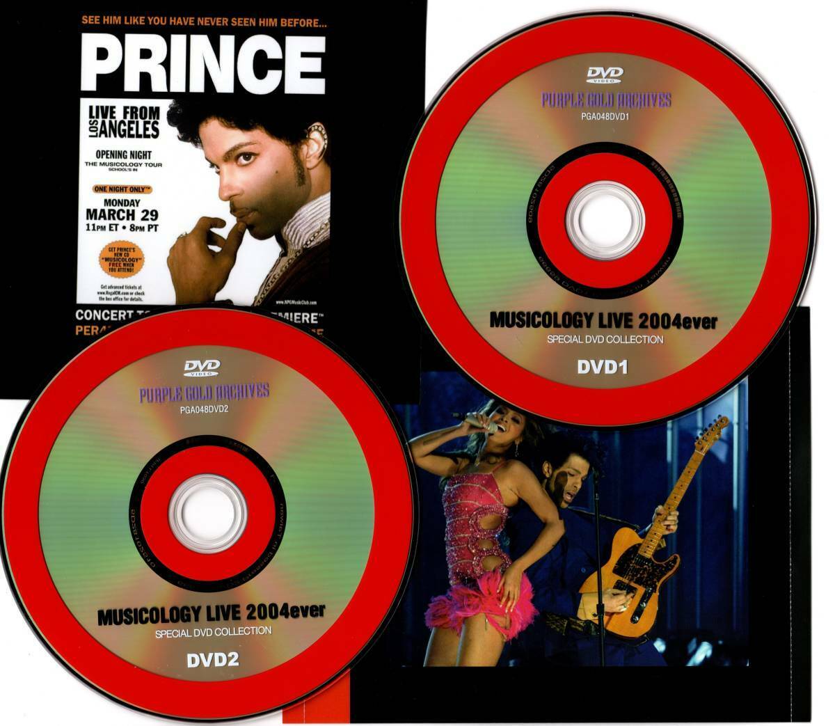 Prince Musicology Live 2004ever New Remaster Wide Screen 2DVD