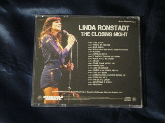 Linda Ronstadt The Closing Night 1977 1CD Moonchild Records LAST ONE!