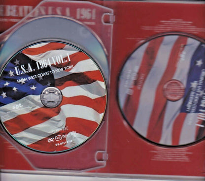 The Beatles / U.S.A 1964 Vol. 1 & 2 Set San Francisco Hollywood New York (8DVD)