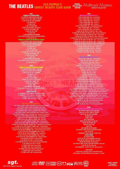 The Beatles SGT Pepper's Special Abbey Road 50th Collector's 7CD 4DVD Set Music