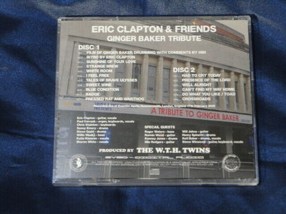 Eric Clapton & Friends Ginger Baker Tribute CD 2 Discs 17 Tracks Empress Valley