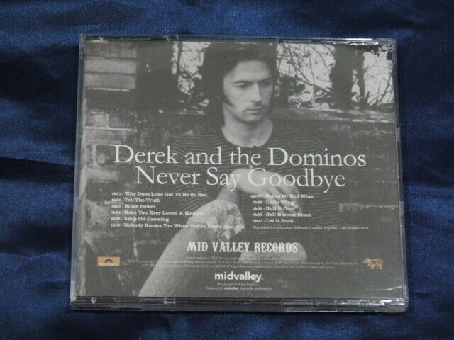 Derek And The Dominos Never Say Goodbye 1970 1CD Mid Valley