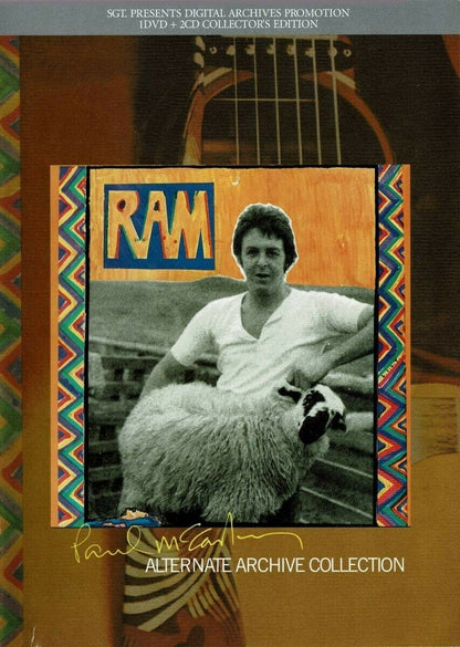Paul & Linda McCartney RAM Alternate Archive Collection 2CD 1DVD Set Music Rock