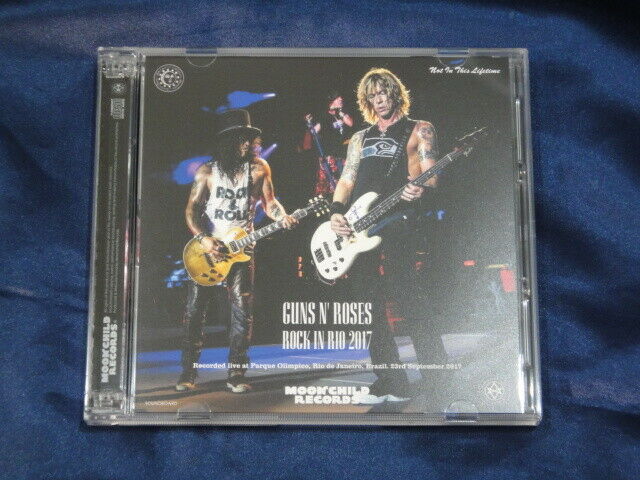 Guns 'N' Roses Rock In Rio 2017 Soundboard 3CD Moonchild