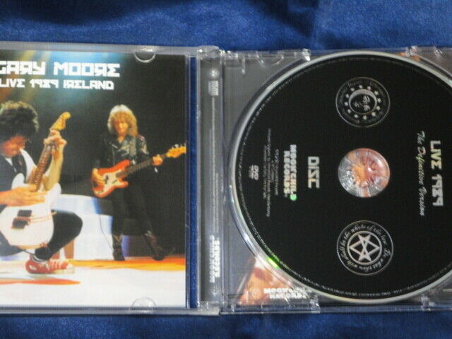 Gary Moore Live 1989 DVD 1 Disc 11 Tracks Kings Hall Ireland Moonchild Music