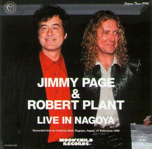 Jimmy Page & Robert Plant Live In Nagoya Century Hall 2CD Moonchild Soundboard