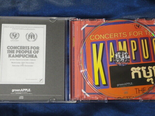 Various Artists Concert For The People Of Kampuchea Outtakes 1979 1CD 16 Tracks