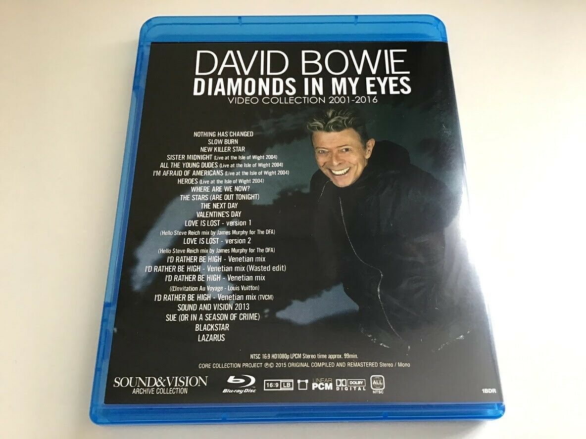 David Bowie Memorial Program Live Performances 9 Titles 11 Blu-Ray discs set