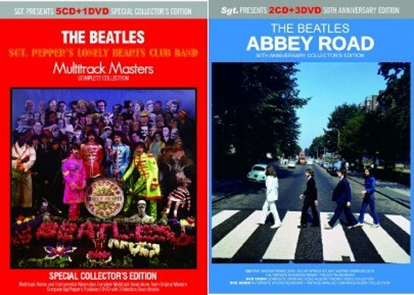 The Beatles SGT Pepper's Special Abbey Road 50th Collector's 7CD 4DVD Set Music