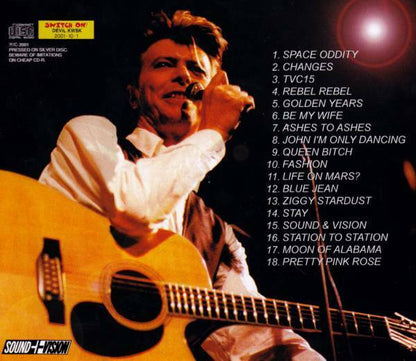 David Bowie Overture & Beginners Rehearsal New York 1990 1CD