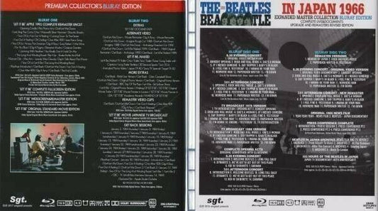 The Beatles In Japan 1966 Let It Be Blu-ray 4 Discs Set Music Rock Pops F/S