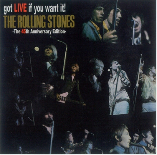 The Rolling Stones Got Live If You Want It 45th Anniversary Edition CD 1 Disc