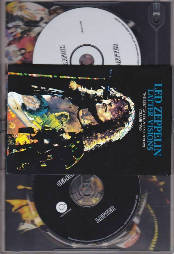 Led Zeppelin Latter Visions Magison Square Garden 1977 - 1980 DVD 2 Discs Set