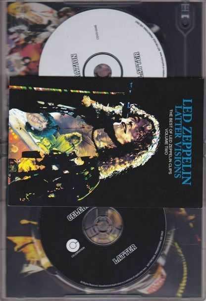 Led Zeppelin Latter Visions Magison Square Garden 1977 - 1980 DVD 2 Discs Set