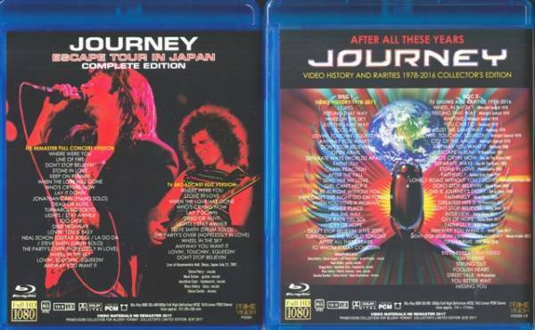 Journey / Japan After All These Years & Escape Tour in Japan 1981 Blu-ray 2 Set 3BDR