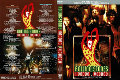The Rolling Stones HOODOO U VOODOO 1994 Miami Collector's Edition 1DVD 2CD Set