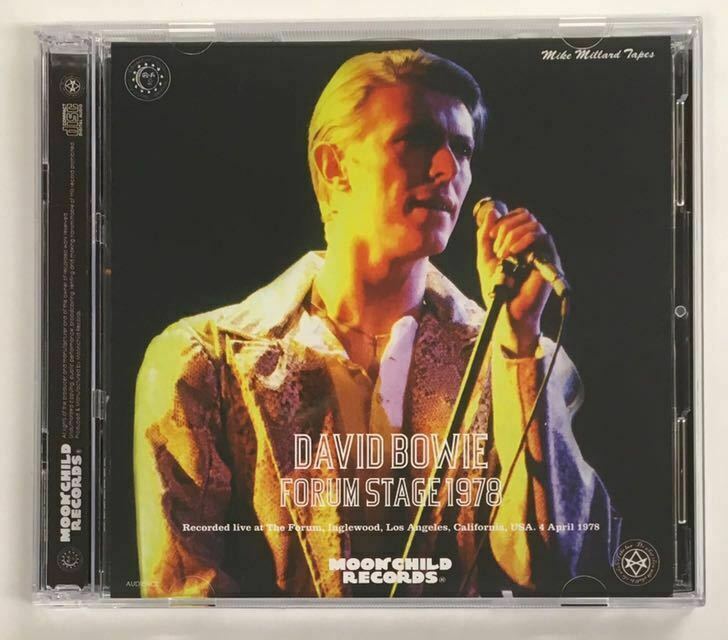 David Bowie Forum Stage 1978 CD 2 Discs Moonchild Mike Millard Tapes AUD New