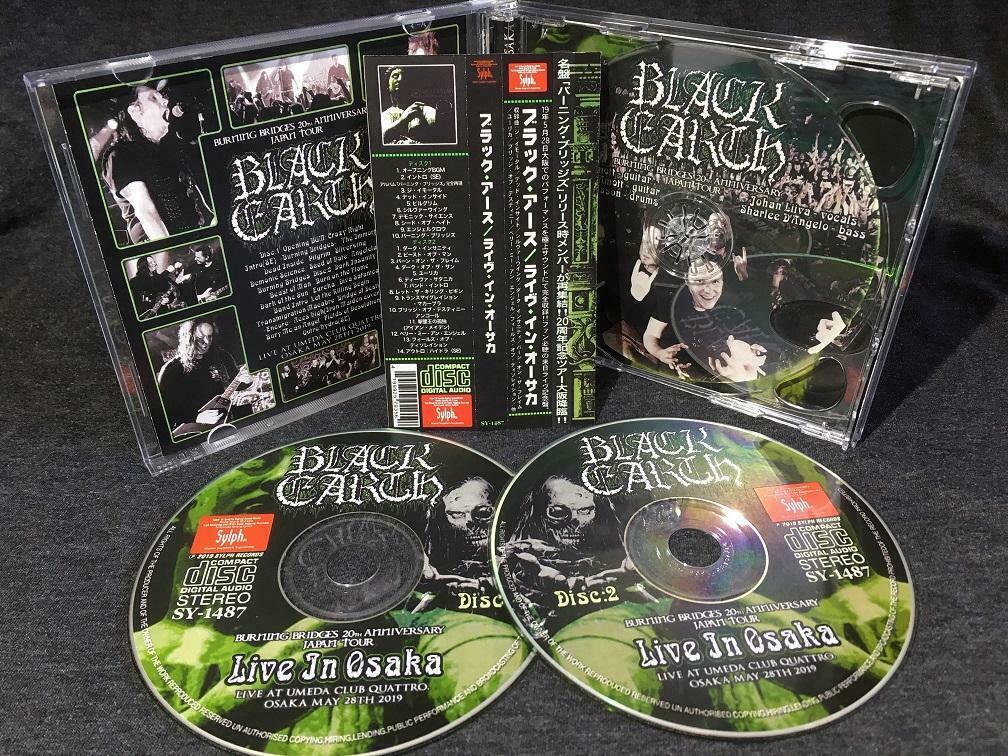 Black Earth Live In Osaka 2019 Umeda Club Quattro CD 2 Discs 24 Tracks Music F/S