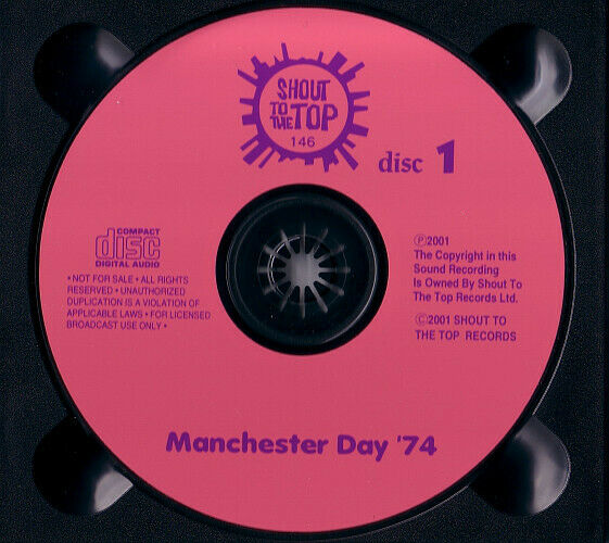 Pink Floyd Manchester Day 1974 Palace Theater CD 2 Discs 15 Tracks Music Rock