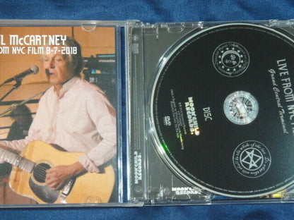 Paul McCartney Live From NYC Film DVD 1 Disc 25 Tracks Moonchild Records Music