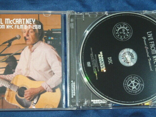 Paul McCartney Live From NYC Film DVD 1 Disc 25 Tracks Moonchild Records Music