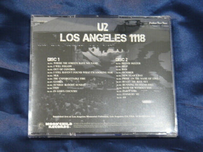 U2 / Los Angeles 1118 Joshua Tree Tour 1987 2CD Moonchild Records