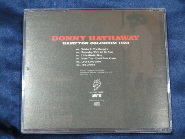 Donny Hathaway Hamton Coliseum 1973 CD 1 Disc 6 Tracks Mid Valley Music Rock F/S