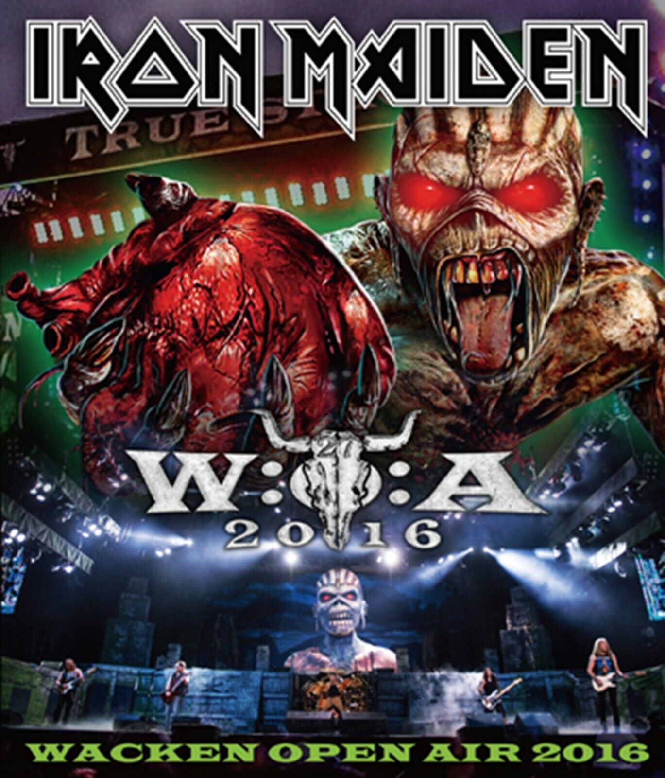 Iron Maiden Wacken Open Air 2016 Blu-ray 2 Discs 22 Tracks Heavy Metal Music F/S