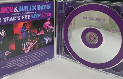 PRINCE & MILES DAVIS New Year's Eve Live '87/88 CD DVD Collector's Edition