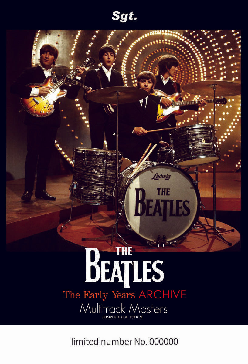 The Beatles The Early Years Archive Multitrack Masters 5 CD 1 DVD Set