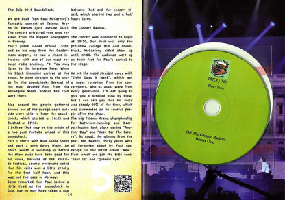 Paul McCartney Off The Ground Rarities & More 2015 2CD Booklet