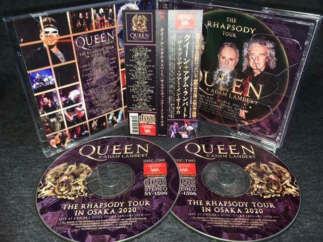 Queen Adam Lambert The Rhapsody Tour In Osaka 2020 CD 2 Discs Music Rock