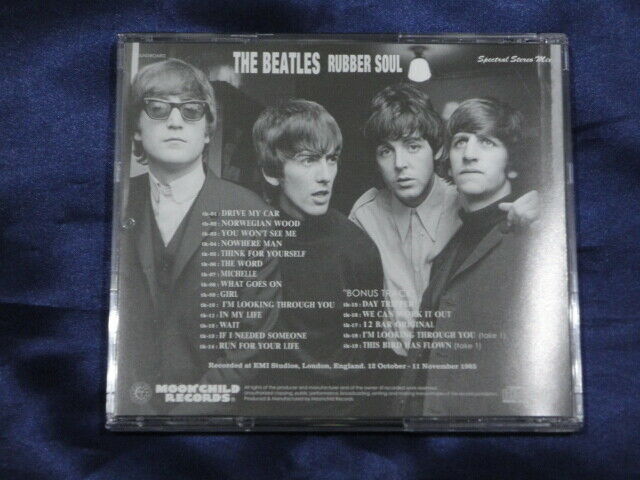 The Beatles Rubber Soul Spectral Stereo Mix 1CD Moonchild Records