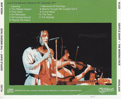 Gentle Giants Artistically Cryme Endless Life Prologue 8 CDs Set Music Japan F/S