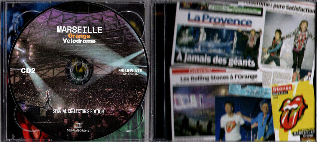 The Rolling Stones No Filter Europe Tour 2018 Marseille Orange Velodrome 2CD