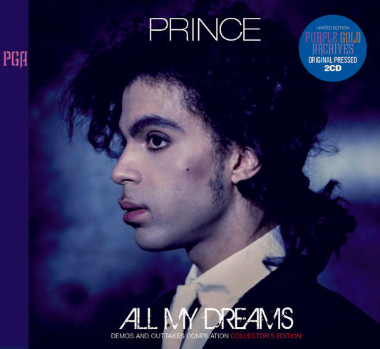 Prince All My Dreams Demos And Outtakes Compilation 2CD PURPLE GOLD ARCHIVES