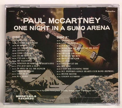 Paul McCartney One Night In A Sumo Arena 2018 2CD Moonchild Records