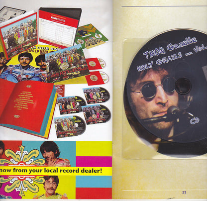 John Lennon SEVERAL TIMES IN NEW YORK CITY RECONSTRUCTION Vol.1 (CD+DVD BOOKLET) HMC TMOQ GAZETTE VOL.30