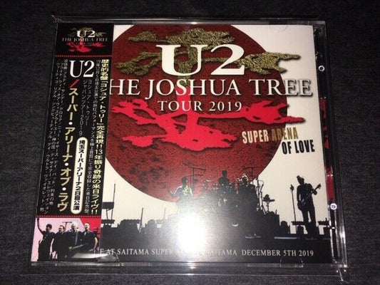 U2 Super Arena Of Love Saitama Day-2 2019 CD 2 Discs 29 Tracks Music Rock F/S