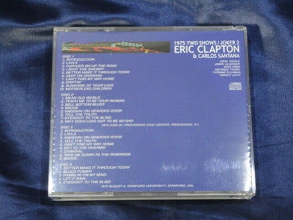 Eric Clapton & Carlos Santana Joker 2 Summer Of '75 4CD Mid Valley Rock Music