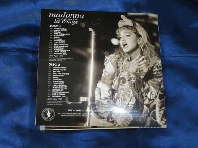 Madonna La Rouge 1985 CD 2 Discs 30 Tracks Empress Valley Music Rock Pops F/S