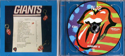 The Rolling Stones / No Filter Us Tour August 5 2019 New Jersey 2CD