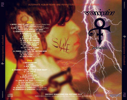 Prince Emancipation Reloaded Alternate Album Remix And Remasters 2CD