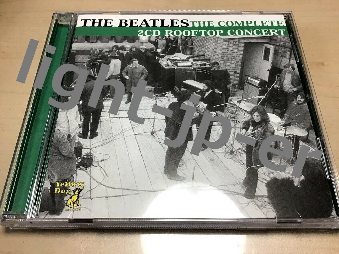 The Beatles Complete Rooftop Concert 42 Track CD 4 Discs Case Yellow Dog F/S