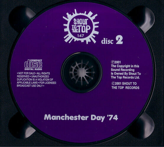 Pink Floyd Manchester Day 1974 Palace Theater CD 2 Discs 15 Tracks Music Rock