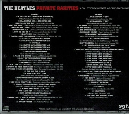 The Beatles Private Rarities CD 2 Discs Case Set Sgt Music Pops Rock Japan F/S