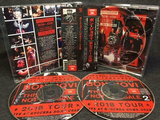 Bon Jovi Live In Osaka 2018 Kyocera Dome 2CDR